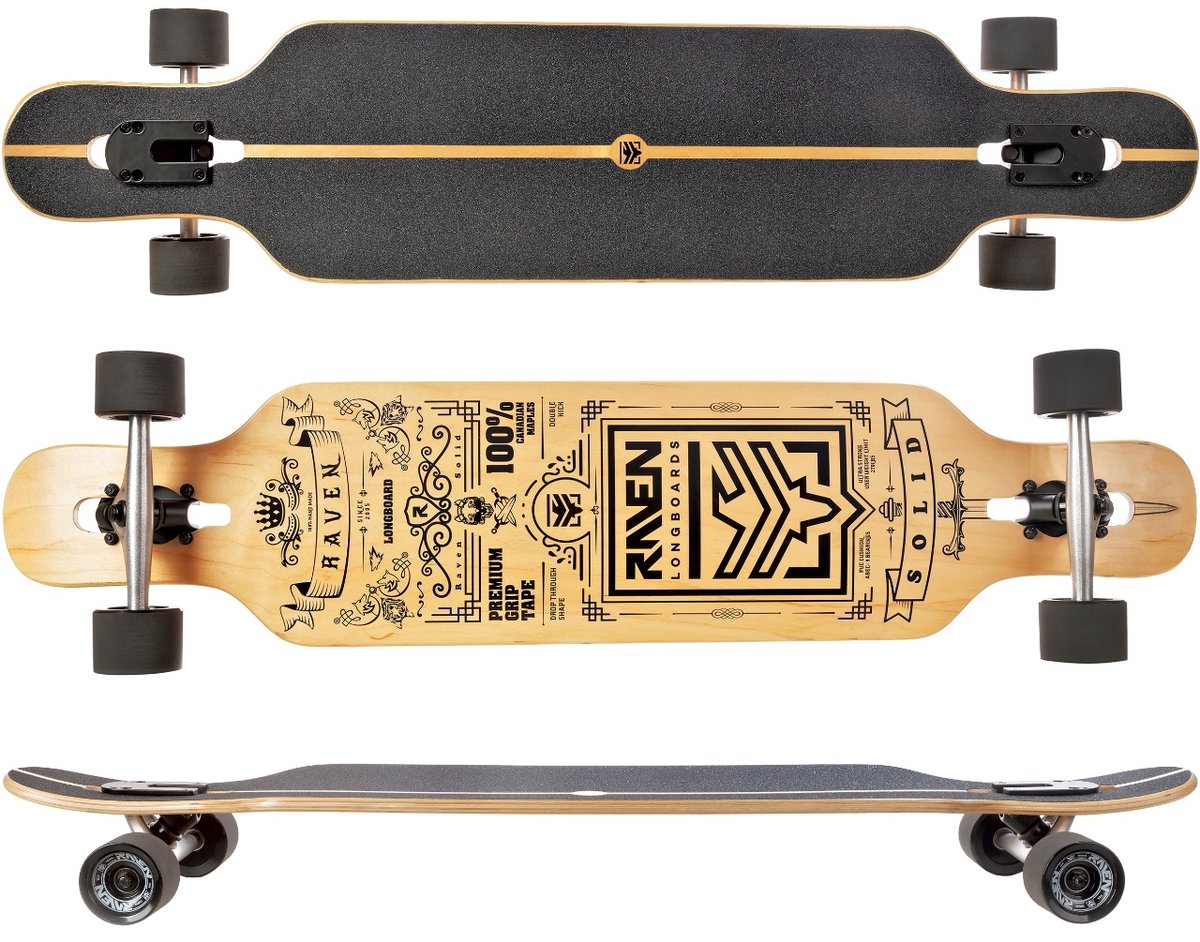 Deskorolka Longboard Raven Solid ABEC9