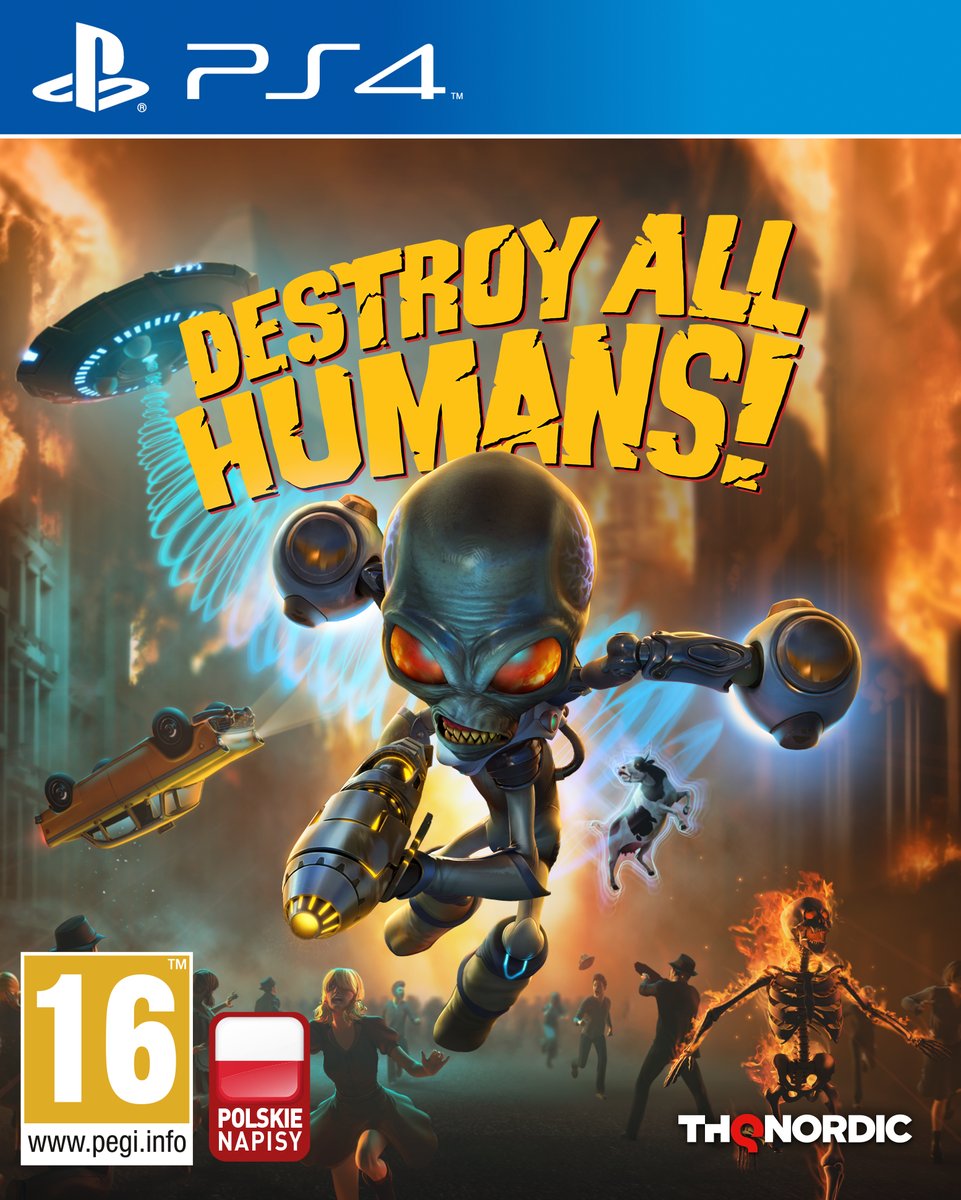 Destroy All Humans! - Crypto-137 Edition - THQ Nordic | Gry i programy  Sklep EMPIK.COM