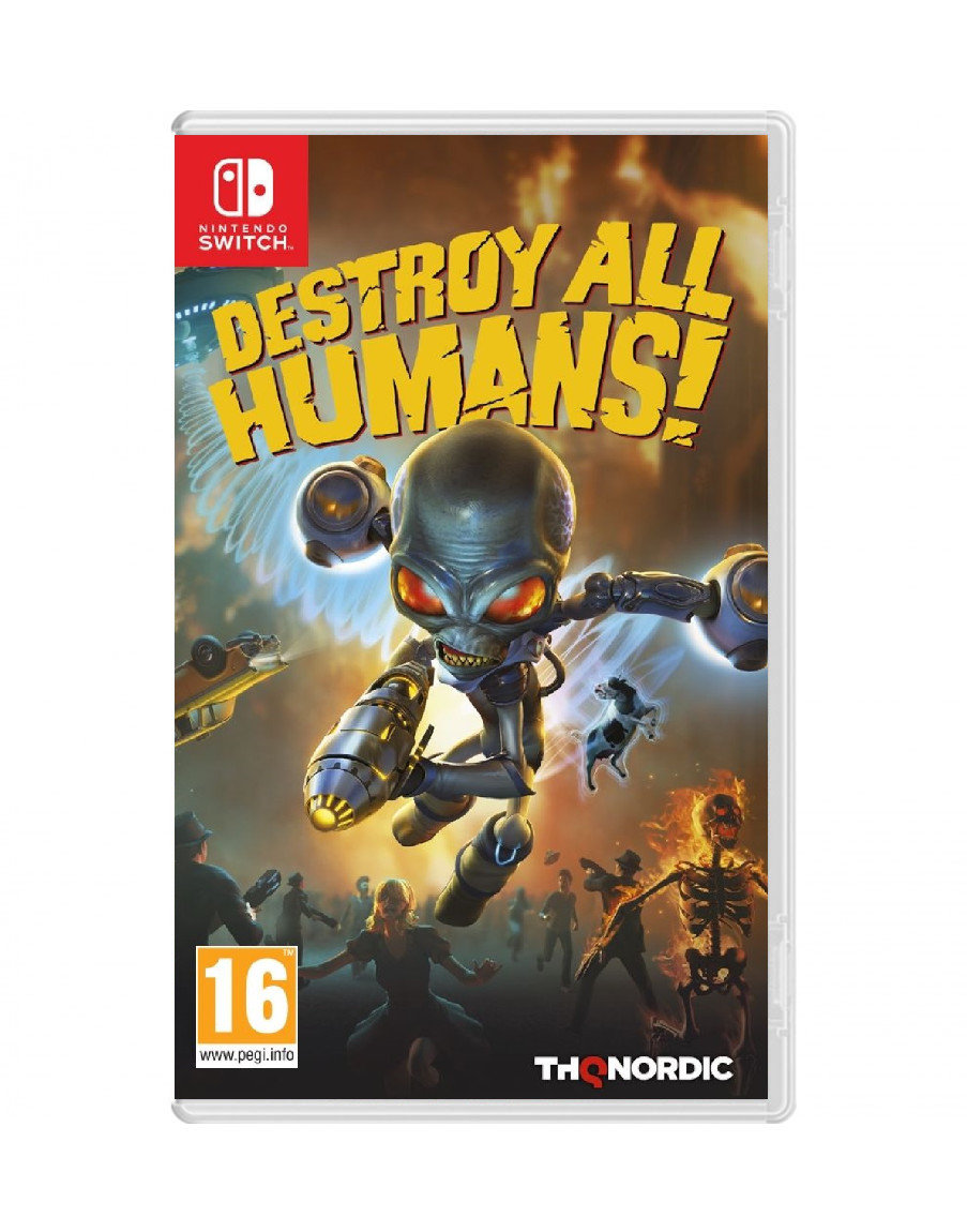 Zdjęcia - Gra THQ Destroy All Humans! PL, Nintendo Switch 