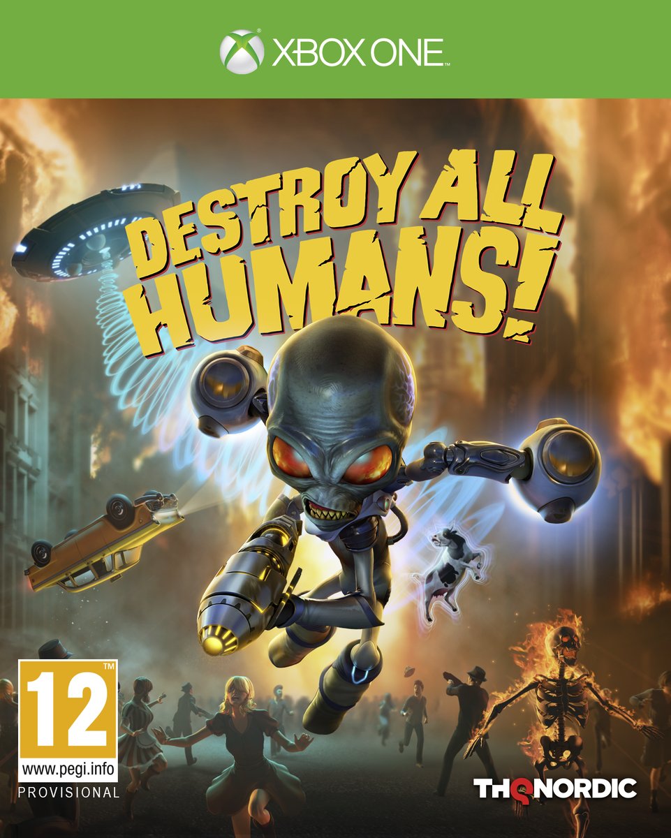 Zdjęcia - Gra THQ Destroy All Humans!, Xbox One 