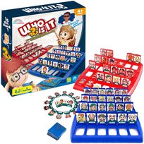 Detektyw Gra Pamięciowa Zgadnij Kto ? Who Is It? 2 Plansze, gra planszowa, Sferazabawek