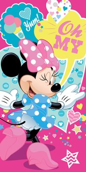 Detexpol, Myszka Minnie, Ręcznik dziecięcy, 70x140 cm - Detexpol