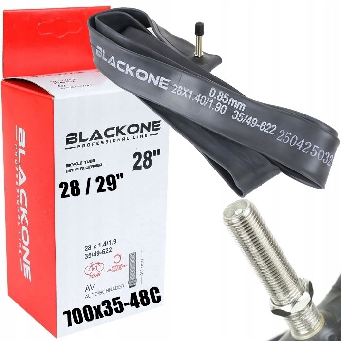 4 Camere D'aria Bici 700x40/42/45c ELI TIRE - Valvola Schrader 48mm, Prodotte In Thailandia