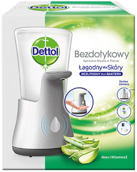 Dettol, Aloe Vera, mydło w płynie - dozownik i uzupełnienie - Dettol