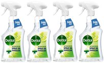 DETTOL Antybakteryjny spray do czyszczenia powierzchni limonka i mięta 4szt Dettol