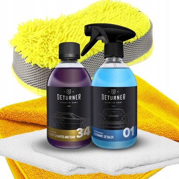 DETURNER ZESTAW kwaśny szampon pielęgnacja wosków - Deturner