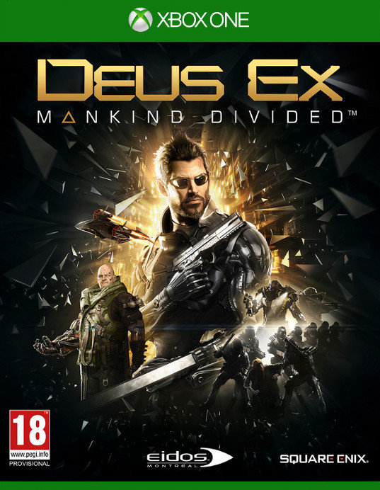 Фото - Гра Deus Ex: Mankind Divided - Day One Edition, Xbox One