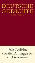 Deutsche Gedichte in einem Band Insel Verlag Gmbh, Insel Verlag