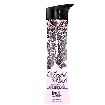 Devoted Creations, Playful In Pink Black, bronzer do opalania, 250 ml - Devoted Creations