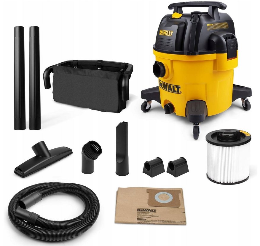 DEWALT Odkurzacz warsztatowy przemysłowy 1200W 34l DXV34PTA - DeWalt ...