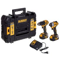 DeWalt, Zestaw narzędzi Combo 18V 2x4,0Ah DCK2062M2T