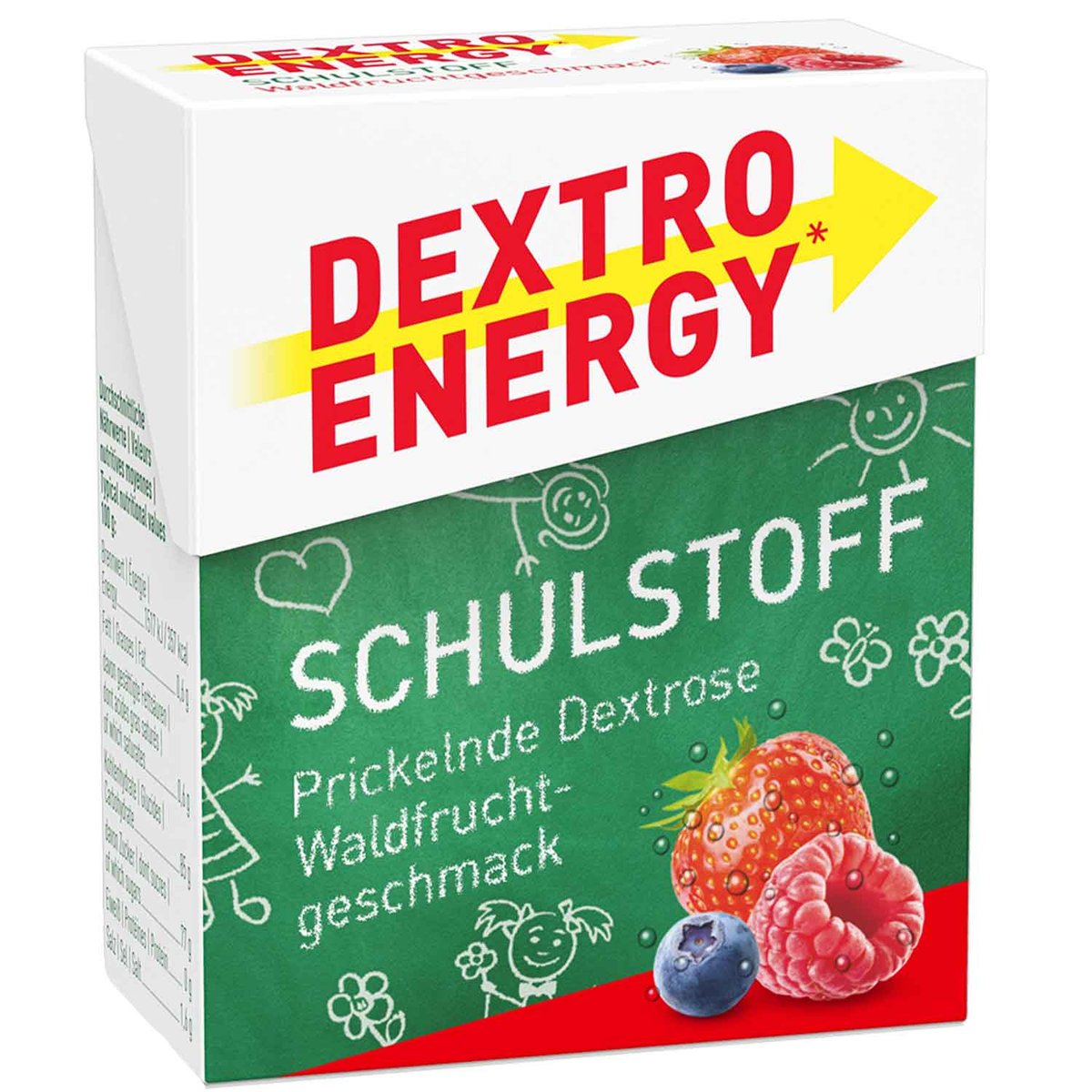FISHERMAN'S FRIEND DEXTRO ENERGY Waldfrucht dekstroza o smaku owoców leśnych 50g