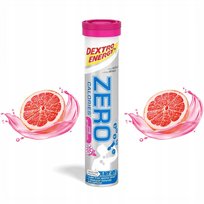Dextro Energy Zero Calories - ELEKTROLITY Z KOFEINĄ smak Różowy Grejpfrut