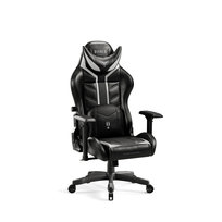 DIABLO Fotel Gamingowy Dziecięcy Mały X-Ray 2.0 Small Size: Czarno-biały