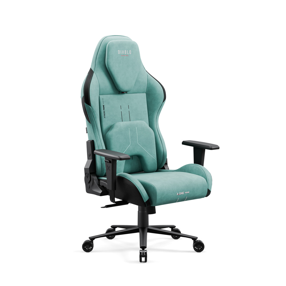 Domator24 Domator24 Diablo Fotel Gamingowy Materiałowy X.one Prime Normal Size Mystic Mint