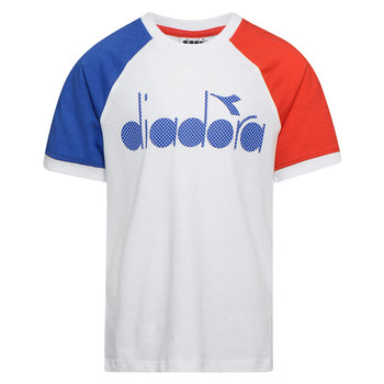 Diadora, Koszulka dziecięca, Palle 102175906, biały, rozmiar XL - Diadora