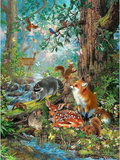 Diamentowa mozaika - Leśne zwierzęta - Norimpex