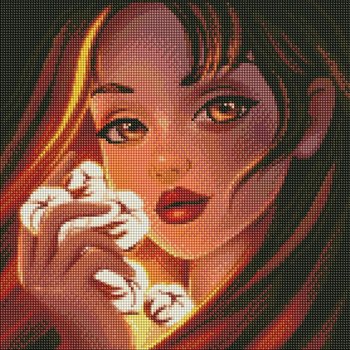 Diamentowa mozaika - Magiczna bawełna 40x40cm - Inna marka