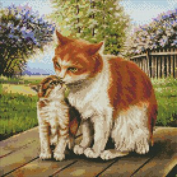 Diamentowa mozaika - Matczyne ciepło 40x40cm - Inna marka