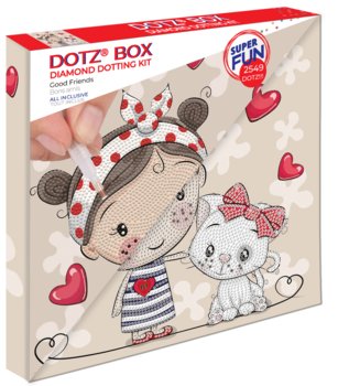 Diamond Dotz, Zestaw kreatywny dla dzieci haft diamentowy Good Friends Dotz Box - Diamond dotz