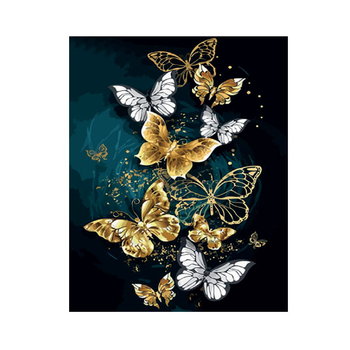 Diamond Painting Haft Diamentowy  -  Motyle - OPUS