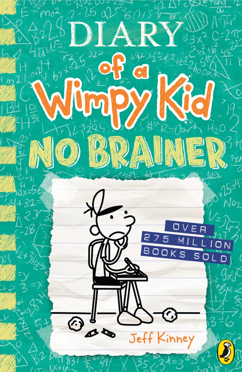 Diary of a Wimpy Kid. No Brainer. Book 18 - Kinney Jeff