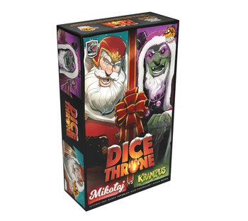 Dice Throne - Mikołaj vs Krampus, gra planszowa, Lucky Duck Games - Lucky Duck Games