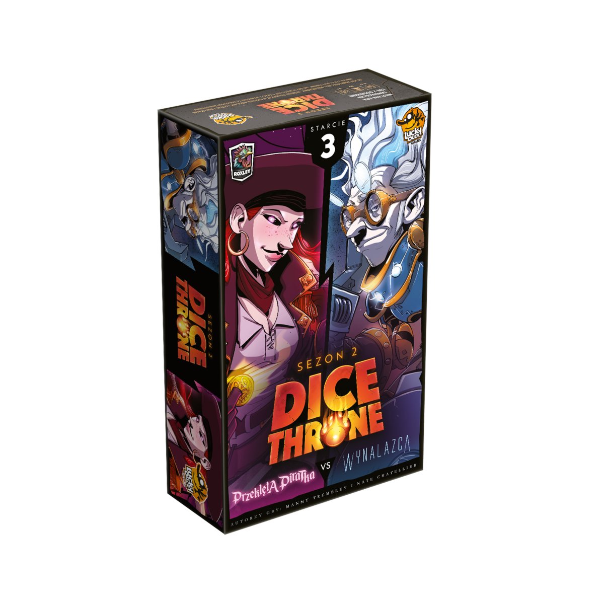 Dice Throne Sezon 2 – Starcie 3: Przeklęta piratka vs Wynalazca