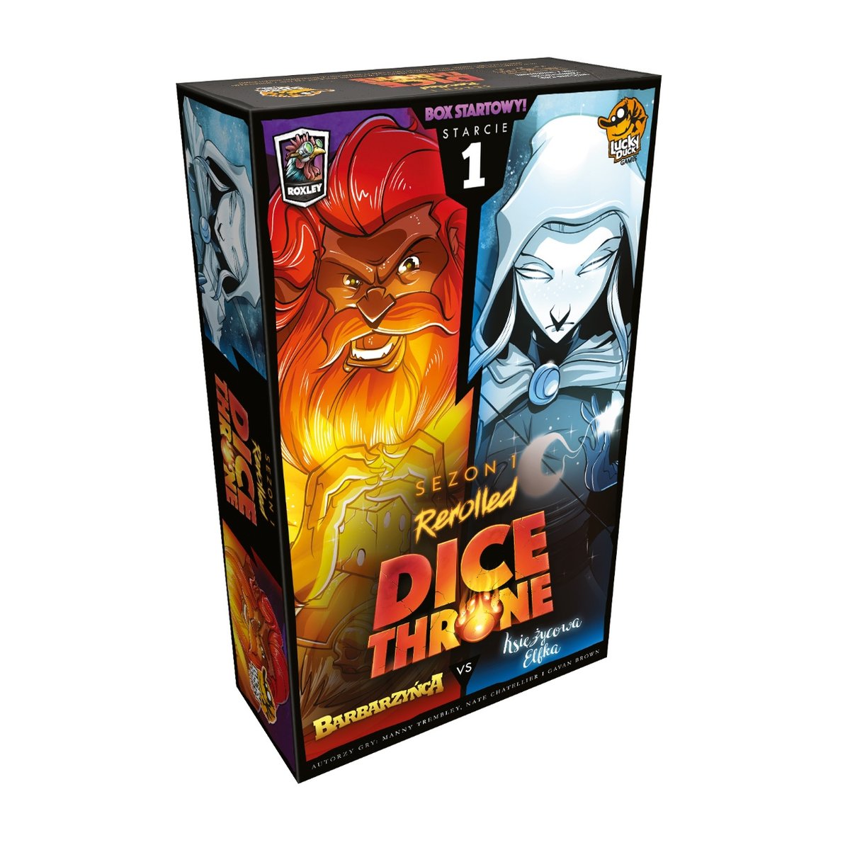 Dice Throne Starcie 1, kości RPG, Lucky Duck Games
