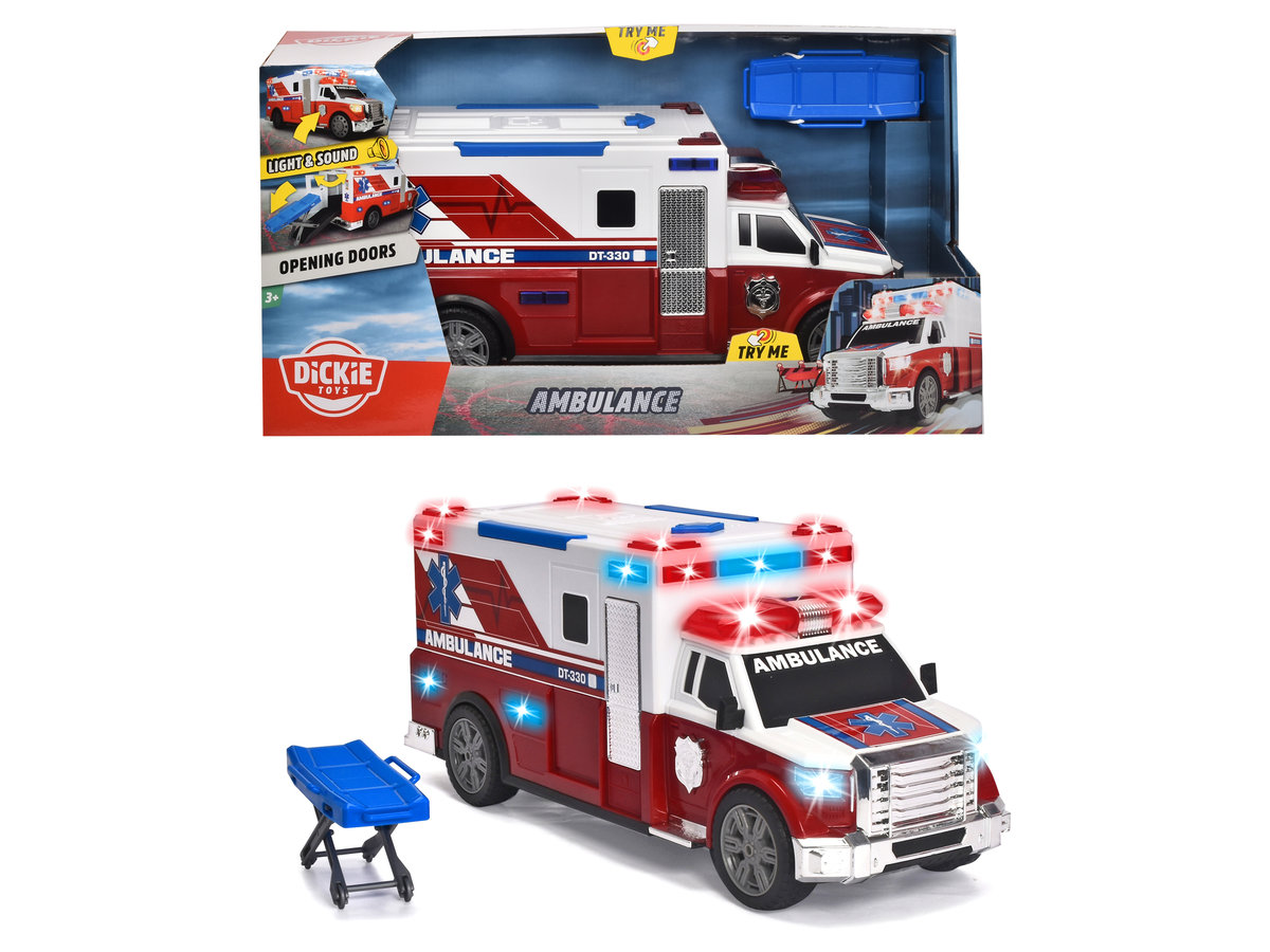 Фото - Машинка Dickie Toys, Ambulans, 33 cm 