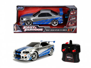 Dickie Toys, auto Fast&Furious RC Nissan Skyline GTR 1/16 - Dickie Toys