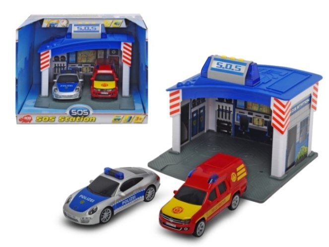 Dickie Toys, Baza S.O.S. z 2 pojazdami