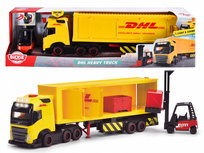 Dickie Toys, CITY Ciężarówka z naczepą DHL, 35 cm