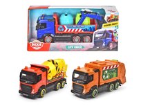 Dickie Toys City Pojazdy miejskie Volvo 23cm, 3 rodzaje