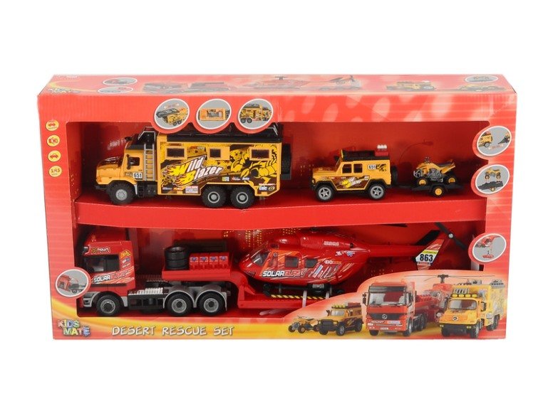 Dickie Toys, Desert, Zestaw pojazdów