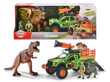 Dickie Toys, Playlife pojazd do tropienia dinozaurów - Dickie Toys