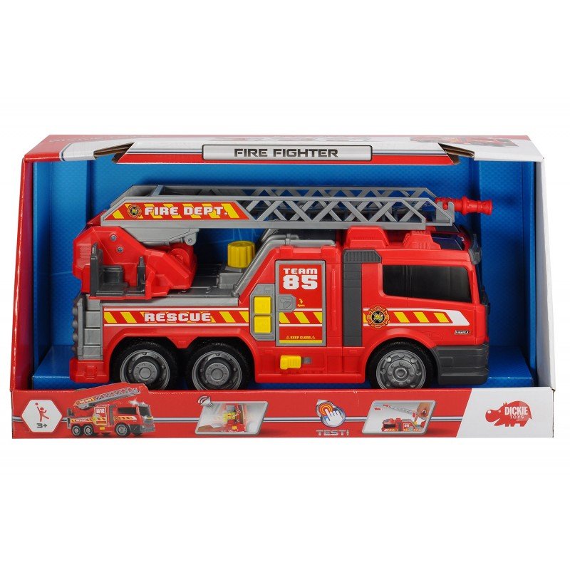Dickie Toys, pojazd Fire Fighter-Zdjęcie-0