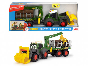 Dickie Toys, pojazd Happy Fendt Leśny zestaw - Dickie Toys