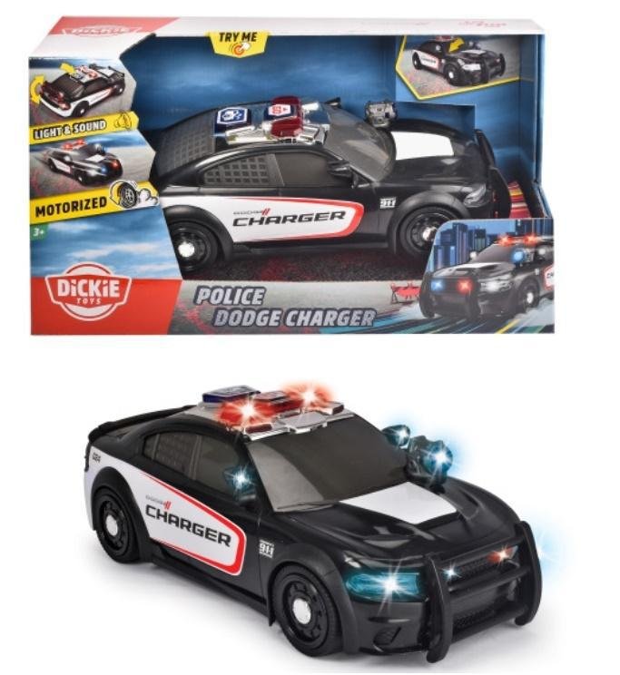 Фото - Машинка Dickie Toys, Police Dodge Charger 