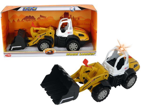 Dickie Toys, Spychacz ze światłem i dźwiękiem, pojazd