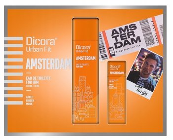 Dicora Urban Fit Zestaw podarunkowy Amsterdam dla niego 100ml+30ml - Dicora