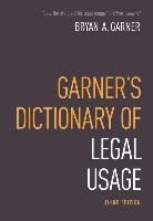 Dictionary of Modern Legal Usage - Garner Bryan A.