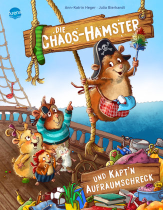 Die Chaos-Hamster und Käpt'n Aufräumschreck - Arena Książka w Empik