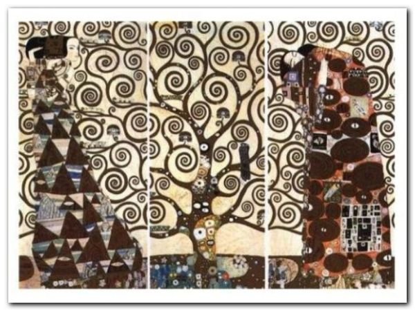 Gustav Klimt Poster – Die DREI Lebensalter Der Frau, 91x61 Cm, Hochglanz Druck Für Die Wand