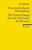 Die Entscheidende Abhandlung. Die Untersuchung über Die Methoden Der ...