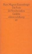 Die Furie des Verschwindens - Enzensberger Hans Magnus