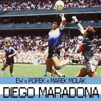 Diego Maradona Popek, Marek Molak, EW