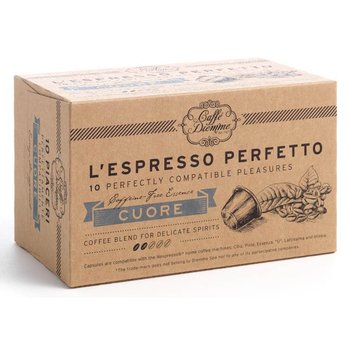Diemme CUORE (kawa bezkofeinowa) kapsułki do Nespresso - 10 kapsułek - Diemme