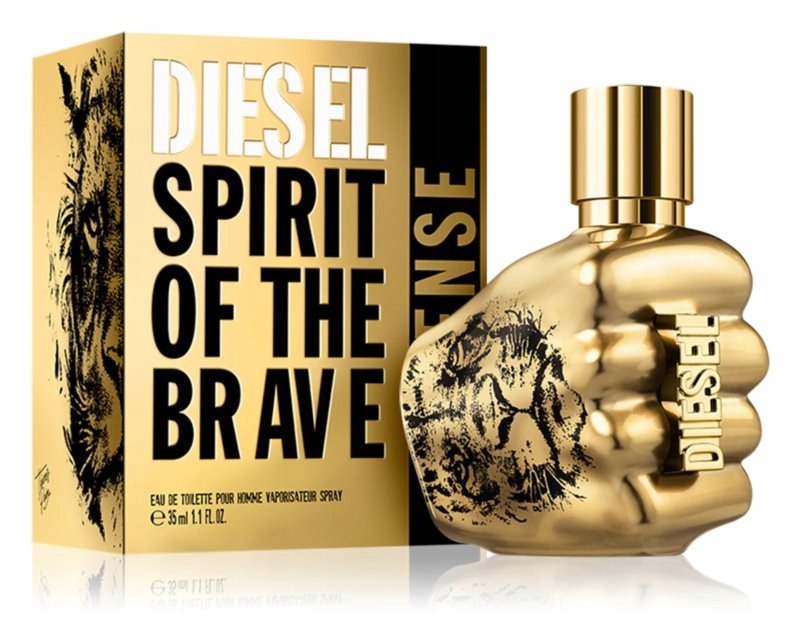 Zdjęcia - Perfuma męska Diesel , Spirit of the Brave Intense, woda perfumowana, 35 ml 
