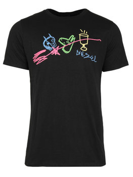 Diesel, T-Shirt męski, czarny, rozmiar M - Diesel